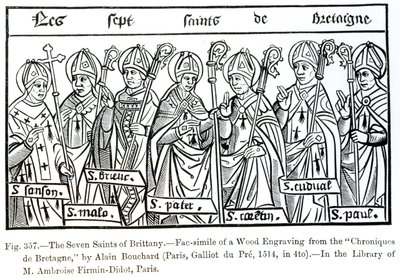 The Seven Saints of Brittany, from 